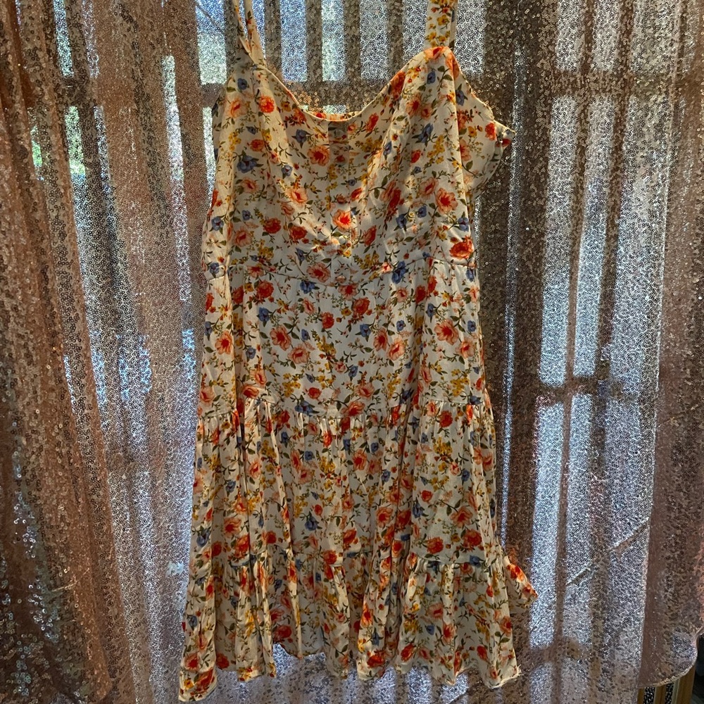 Floral Mini-dress